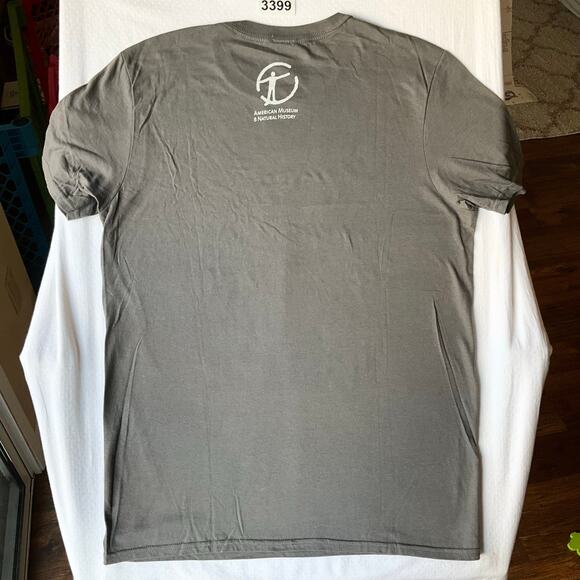 The Tech Museum Men ShortSleeve Tshirt size M,Gray,Keep Balance Must Keep Moving - Picture 8 of 8